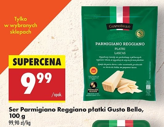 Ser parmigiano reggiano Gustobello promocja