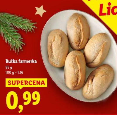 Bułka farmerka promocja w Lidl