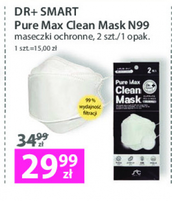 Maseczka ochronna pure max clean mask n99 promocja