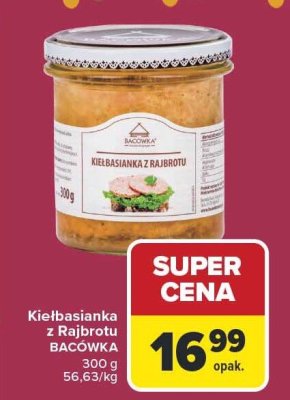 Kiełbasianka z Rajbrotu BACÓWKA promocja w Carrefour Market