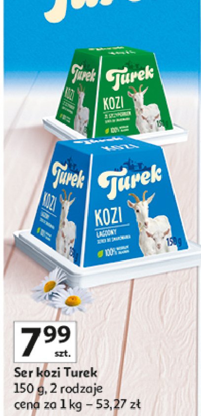 Ser kozi naturalny Turek naturek promocja w Auchan