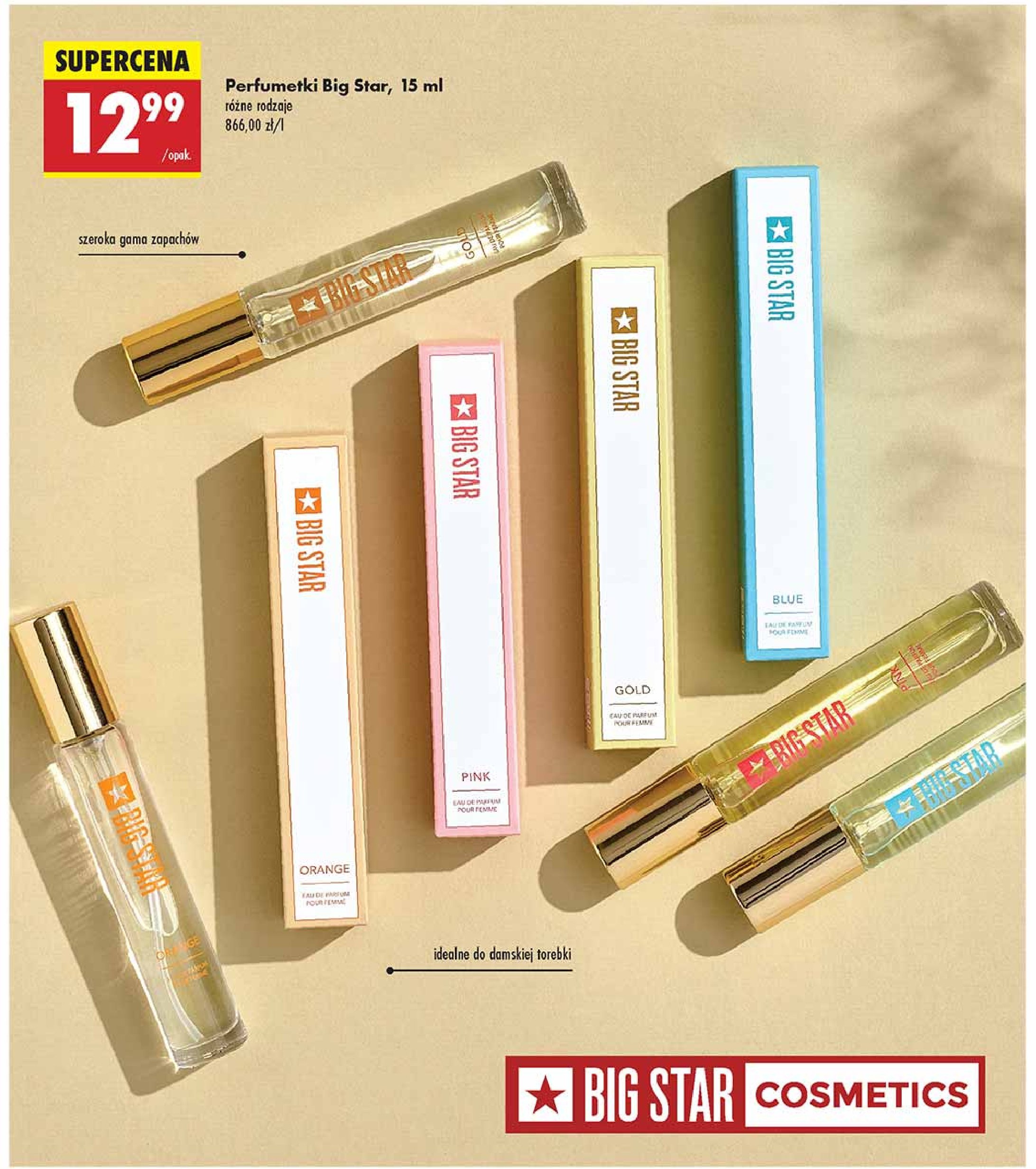 Perfumetka orange BIG STAR promocja