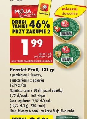 Pasztet z drobiem firmowy Profi wielkopolski promocja