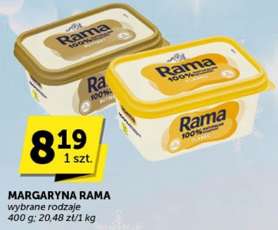 Margaryna Rama wybrane rodzaje promocja w ABC