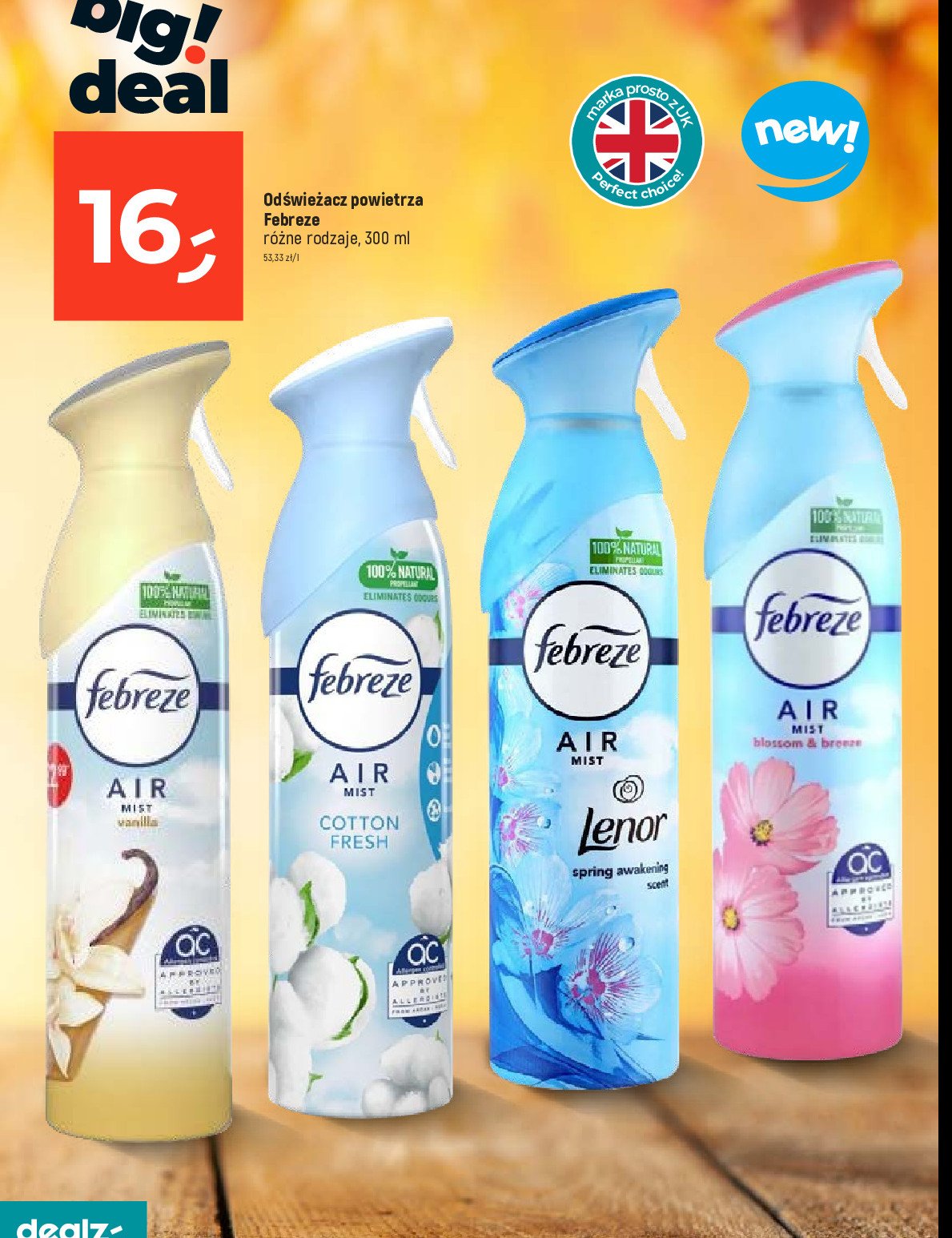 Odświeżacz powietrza cotton fresh promocja