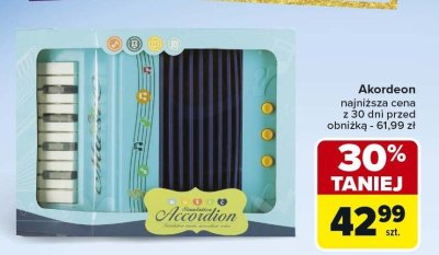 Akordeon promocja w Carrefour