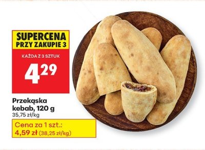 Przekąska kebab, 120 g promocja w Biedronka