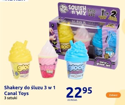 Shakery do śluzu 3w1  promocja w Action