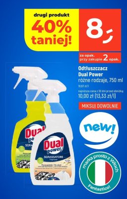 Odtłuszczacz Dual Power różne rodzaje promocja w Dealz