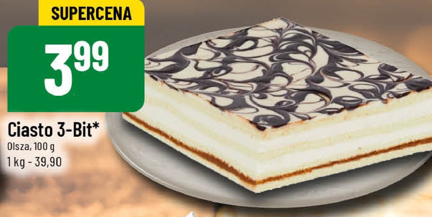 Ciasto 3 bit Olsza promocja