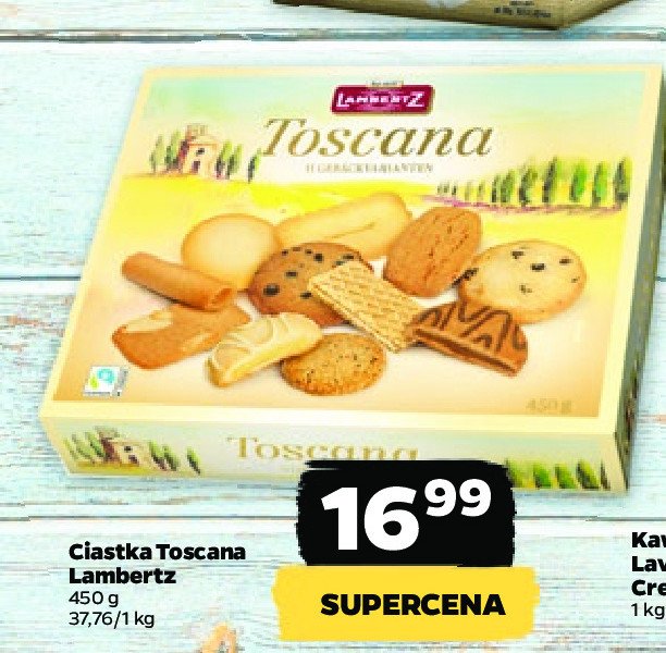 Ciastka Lambertz toscana promocja