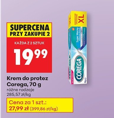 Krem do protez  promocja w Biedronka