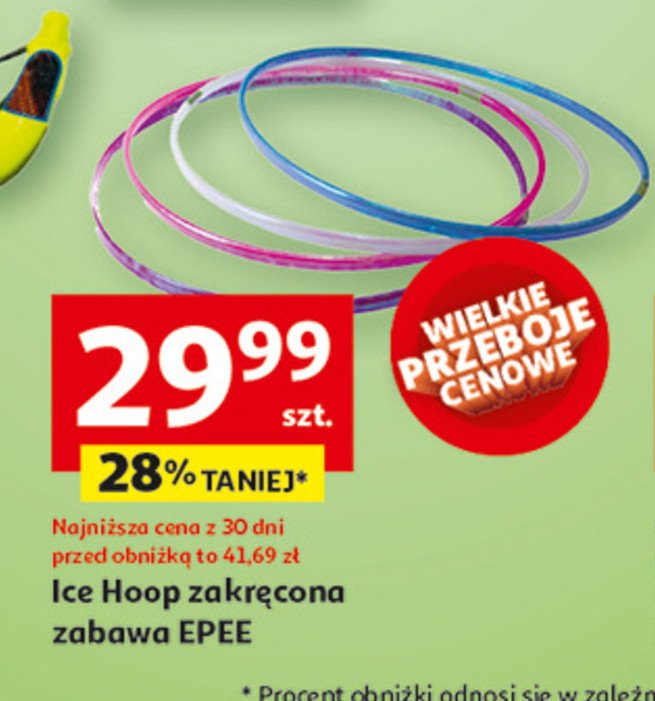 Ice hoop zakręcona zabawka Epee promocja w Auchan