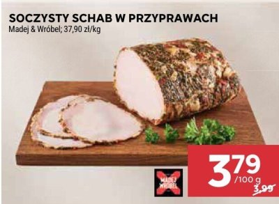 Schab soczysty w przyprawach Madej & Wróbel promocja w Stokrotka