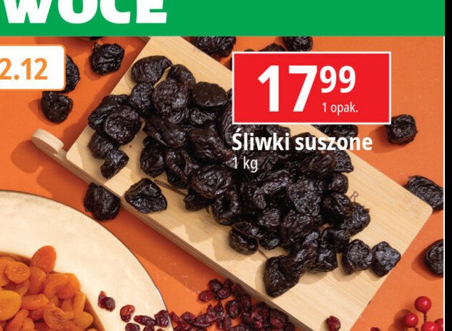 Śliwki suszone promocja w Leclerc