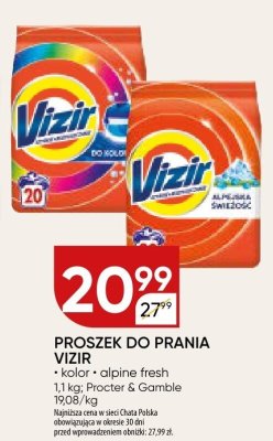 Proszek do prania Vizir promocja w Chata Polska
