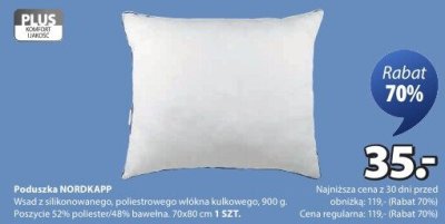 Poduszka NORDKAPP promocja w Jysk