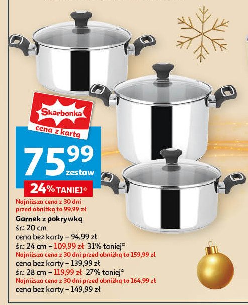 Garnek z pokrywką 20 cm promocja