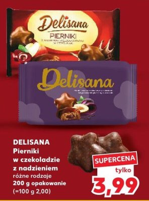 Pierniki w czekoladzie z nadzieniem różne rodzaje promocja w Kaufland