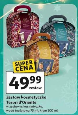 Zestaw kosmetyczny Tesori d'Oriente promocja w Auchan