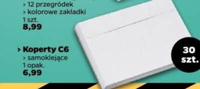 Koperty C6 samoklejące promocja w Netto