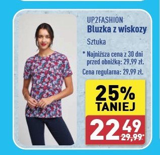 Bluzka z wiskozy s-xl Up2fashion promocja