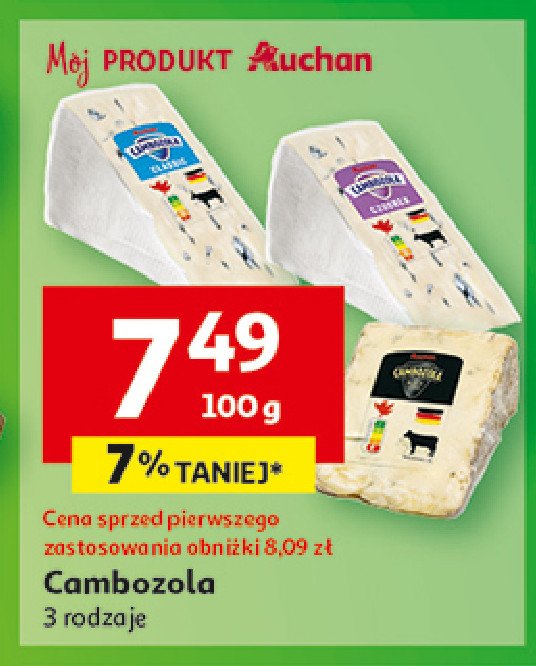 Ser cambozola promocja