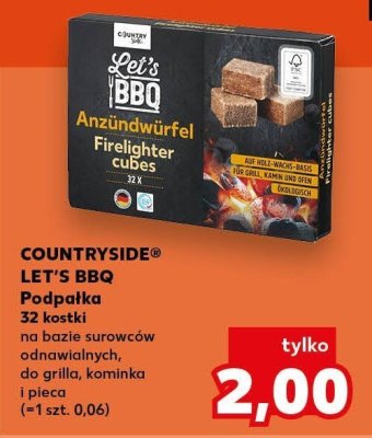 Podpałka Let's BBQ promocja w Kaufland