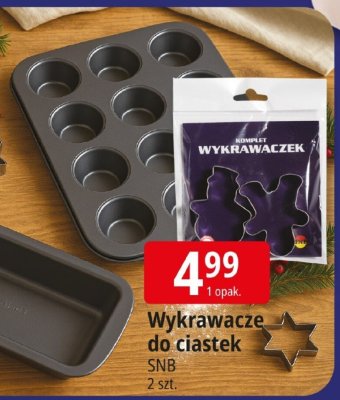 Wykrawacze do ciastek SNB promocja w Leclerc