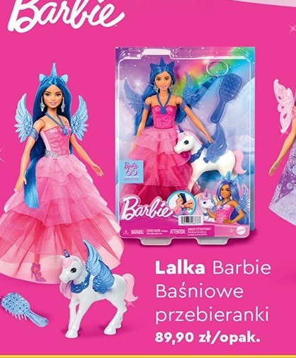 Lalka barbie baśniowe przebieranki Mattel promocja w Biedronka