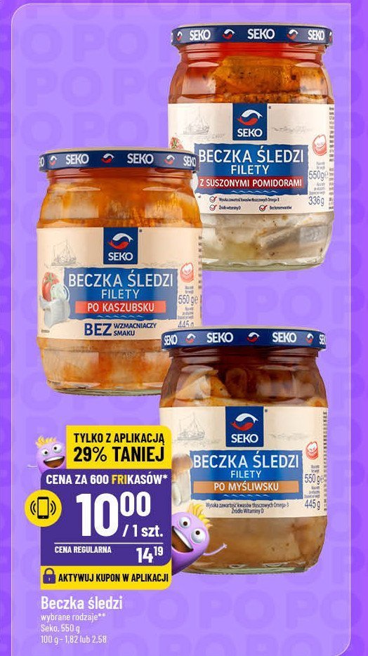 Beczka śledzi po kaszubsku Seko promocja