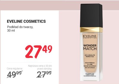 Podkład do twarzy Wonder Match promocja w Rossmann
