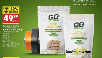 Odżywka białkowa ciasteczkowa Go active promocja