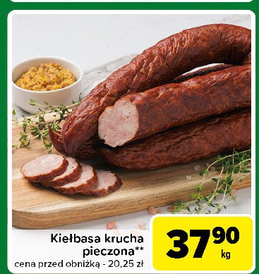 Kiełbasa krucha pieczona promocja