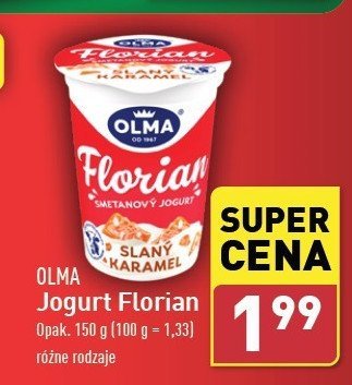 Jogurt słony karmel Olma florian promocja