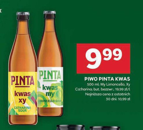 Piwo Pinta promocja