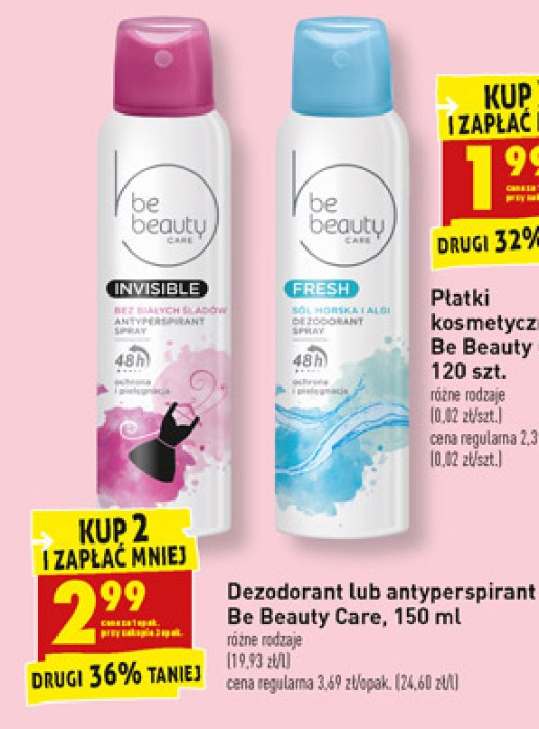 Antyperspirant invisible