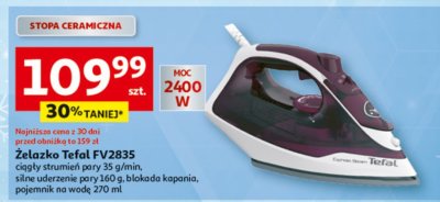 Żelazko Tefal FV2835 promocja w Auchan