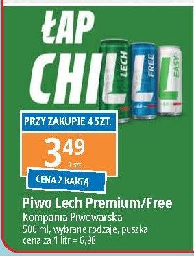 Piwo Lech easy promocja