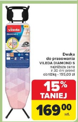 Deska do prasowania diamond plus Vileda promocja