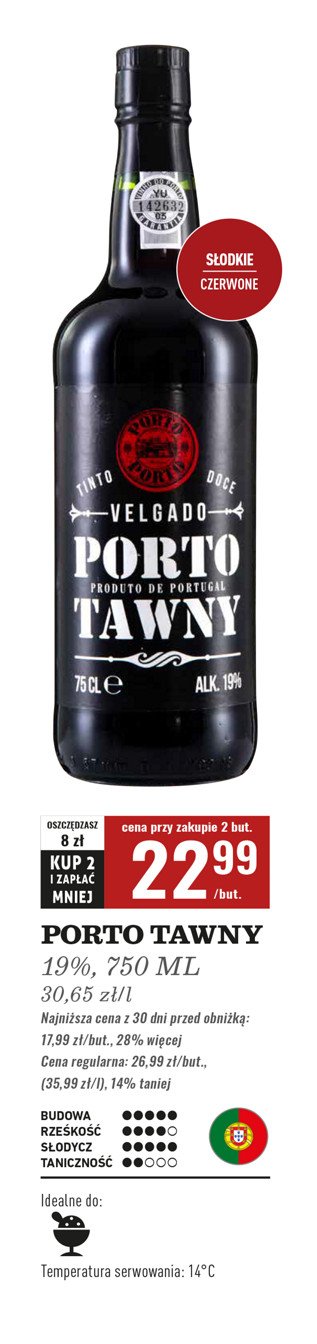 Wino PORTO DON PABLO TAWNY promocja