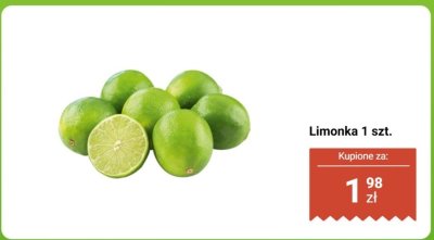 Limonka 1 szt. promocja w Biedronka