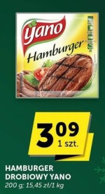 Hamburger drobiowy Yano promocja w Groszek