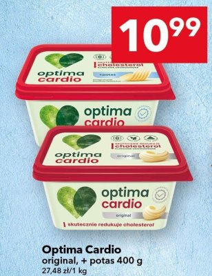 Margaryna Optima Cardio original, + potas promocja w LEWIATAN