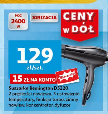 Suszarka d5220 Remington promocja