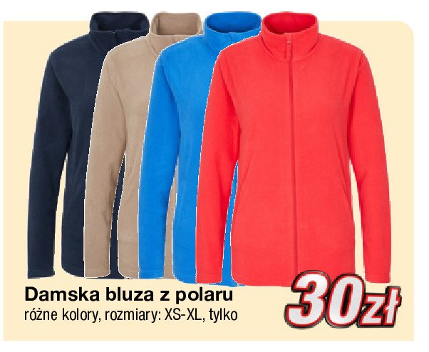 Bluza damska polarowa xs-xl promocja w KiK