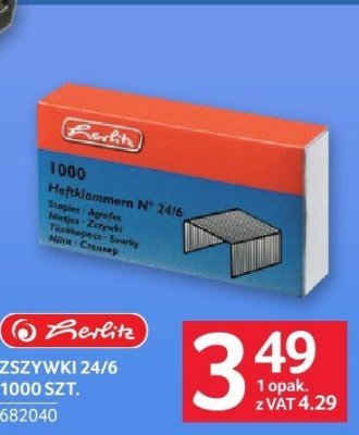 Zszywki 24/6 1000 szt. promocja w Selgros