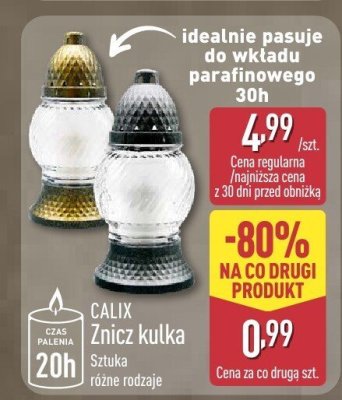 Znicz kulka promocja w Aldi