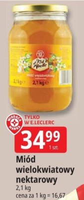 Miód wielokwiatowy nektarowy Miód z Kwiecia promocja w Leclerc