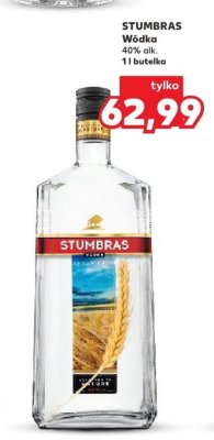 Wódka 40% alk. 1l  promocja w Kaufland